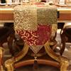 TOPLUXE Runner da Tavola in Tessuto Damascato, Decorazione per Tavolo da Pranzo/ Cucina/ Ristorante/ Banchetto/ Festa (33x228cm, Puzzle)