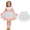 Aspire Grembiule da Cucina, Grembiule in vita per donna, Mezzo Grembiule in Cotone pizzo di Halloween con due Tasche, Costume da Cameriera Grembiule bar
