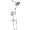 Delta Faucet Albion Serie 14 - Set di finiture cromate per vasca da bagno e doccia, con soffione a 4 impostazioni In2ition 2 in 1, cromato T144855-I (valvola non inclusa)
