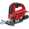 Einhell TC-JS 85 Seghetto alternativo (tensione 200-240 V, 620 W, oscillazioni al min. 800-3000, max taglio legno 85 mm, max taglio plastica 12 mm, max taglio metallo 8 mm, movimento pendolare 4 posizioni, cambio lama manuale, incl. Lama, valigetta)