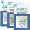 Schmetz - Aghi universali (130/705 H) per macchina da cucire domestica, misura 90/14