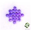 SBI Gems Naturale Ametista Rotondo Cabochon 2 MM Lotto 20 Pezzi 1.18 Cts Loose Gemme