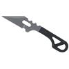 FOX Factory Fox BF-728 Coltello da Collo Black Spike BLACKFOX, Nero, 11.5 cm