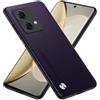 RankOne Custodia Compatibile con Motorola Moto g84 (6.5) Cover Case - Viola scuro