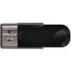 PNY Chiavetta Attaché 4 Standard, Memoria Portatile USB 2.0, 64 GB, Nero