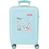 Enso Magic Unicorn Valigia da cabina blu 38 x 55 x 20 cm Rigida ABS Chiusura a combinazione laterale 34 L 2 kg 4 ruote doppie equipaggiamento a mano