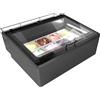 Framec Espositore da Banco per Gelato Mantecato MINICREAM4V-G-LED con Illuminazione Interna - Capacità N° 4 Vaschette lt 5