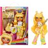 Rainbow High Junior High Rock Band - Sunny, Giallo - Bambola Fashion da 23 cm con Chitarra, Personalizzabile con Adesivi, Snodata, Età: 4+