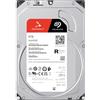 Seagate IronWolf, 8 TB, Disk Interno NAS, SATA da 6 Gbit/s, CMR 3,5, 7200 giri/min, cache 256 MB, NAS RAID, 3 anni Rescue Services (ST8000VN002)