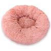 LUNA E TEO Cuccia Ciambella Pelosa Rosa Chiaro CM.60