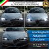 ELT CONVERSIONE FARI FULL LED ALFA 147 RESTYLING 6000K BIANCO LED CANBUS 16200 LUMEN