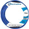 Electraline 13161 Cavo Unipolare FS17, 10 mt, sezione 1x2,5 mm² adatto per cablaggi di quadri elettrici, circuiti elettrici di ascensori, montacarichi