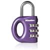 Master Lock 633EURD Lucchetto con Combinazione e Corpo in Zinco, Colore Casuale, 5.6 x 3.2 x 1.1 cm