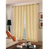 Home Collection TPA155 Tenda Panama, Poliestere, Beige, 140x280 cm