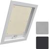 WOLTU Tenda Oscurante Portatile per Interni con Ventose, Tenda da Tetto senza Perforazione, Tenda Termica per Finestra da Tetto per Lucernario, Compatibile con finestre S06/606, Beige 96x93cm