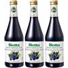 Biotta® Succo di Mirtilli Neri 3x500 ml Sciroppo