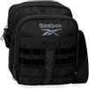 Reebok Cross One Borsa a Tracolla Nero 15x19,5x6 cms Poliestere di Joumma Bags