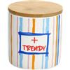 Tognana Barattolo Trendy Good Vibes 500 Cc New Bone China Multicolor