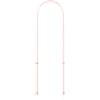 APPLE Tracolla Apple Rosa Chiaro in PET Riciclato Regolabile per Custodie iPhone Compatibili