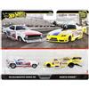 Hot Wheels JBL01 Premium - Set di 2 mini auto 72 Plymouth Cuda FC/Rob N, colore: Rosa