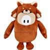 Fall Guys: Ultimate Knockout Red Panda - Peluche ufficiale da collezione, 30 cm