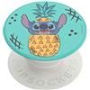 PopSockets PopGrip - Supporto e Impugnatura per Telefoni Cellulari e Tablet con un Top Intercambiabile - Stitch Pineapple