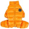 Puppia Ultralight Jumpsuit A Cappottino per cane Mostarda S
