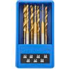 Dremel Set di 7 Punte da Trapano Rivestite in Titanio con Custodia (0.8-3.2mm), perfora Legno, Plastica, Metalli Dolci e Cartongesso, per Utensile Multifunzione Rotativo