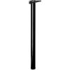 Amig - Gamba Regolabile per Tavolo in Acciaio Nero - Altezza Regolabile 10 mm - Gambe per Tavoli da Scrivania, Cucina o Sala da Pranzo - Dimensioni 870x60x1,2 mm - Capacità 15 kg per Gamba