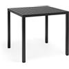 NARDI CUBE TAVOLO 80 CM ANTRACITE 4806752000