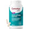 Conceive Plus Integratore Fertilità Ovulazione, 120 Capsule | Supporto PCOS, Mio Inositolo, Folati, Zenzero e CoQ10, Favorisce Equilibrio Ormonale