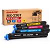 Sharp Kit Toner Originale Sharp MX-23GTBA - MX23GTCA- MX23GTMA-MX23GTYA