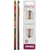 KnitPro Symfonie - Uncinetto con Una Punta (6 mm), Multicolore