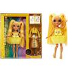 Rainbow High Fantastic Fashion Doll - SUNNY MADISON - Bambola fashion gialla da 11 e set da gioco con 2 abiti e accessori alla moda - Età 4-12 anni