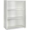 Composad | Libreria Bassa della Linea DISEGNO Con 2 Ripiani Regolabili, Libreria Scaffale Moderna, (LxAxP) 81,60x111,90x35,70 cm Bianco Laccato, Studio, Soggiorno, Ufficio, Made in Italy