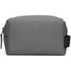 RAINS Wash Bag Small Borsa da Toilette Grey