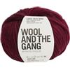 Wool and the Gang, Crazy Sexy Lana, Margaux Red(053), 200g