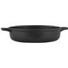Home ANTIK ARS Home Granchef Tegame, Rivestimento Antiaderente con 2 Manici, Rotonda, Alluminio Pressofuso, Nero, 26 cm