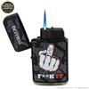 TOBALIQ ' MY FUCKING LIGHTER ' JET TURBO FLAME | ACCENDINO COLOR NERO CON TURBO JET FIAMMA ANTIVENTO