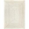 HAMID - Tappeto di Iuta Naturale Alhambra Avorio, Iuta Tappeto, Tappeti 100% Fibra di Juta, Tessuto a mano, Tappeto da soggiorno, Corridoio, Camera da letto, (300x400cm)