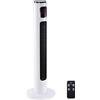 HOMCOM Ventilatore a Torre 45W a 3 Modalità e 3 Velocità con Timer da 12h, in ABS, Ø32 x 96A cm, Nero e Bianco|Aosom