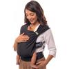 Boba Bliss Fascia Porta Bebe - Marsupio Neonato o Bambino 2 in 1 - Fascia Neonato Senza Nodi - Ideale per la Salute dei Fianchi - Marsupio Bambino Soffice ed Ergonomica - 3,2 a 16 Chili