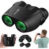 Aurosports Binocolo compatto per adulti e bambini, 15 x 25 cm, ad alte prestazioni per birdwatching, messa a fuoco semplice, piccolo con visione bassa della luce, per viaggi
