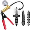 CoundCo Pompa Manuale Anale e Vaginale in Silicone - Analplug e Stimolatore Clitoride per Giochi SM Intimi