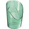 Esselte Portapenne, Organizer da Scrivania a Doppia Sezione per Penne, Matite e Forbici, Utilizzabile a Casa e in Ufficio, Gamma Colour'Breeze, 90 mm x 125 mm x 90 mm - Verde