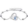 J.MUEN Bracciale da donna a forma di tartaruga, in argento Sterling 925, con confezione regalo, per donne con gioielli