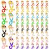 SANNIX 60 spille smaltate per stetoscopio, da infermiera, dottore, regali settimanali, per vestiti, borse, cappelli, accessori, 8 colori