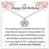 VOSAP 12th-21st Birthday Gifts for Girls, Sterling Silver Crown Necklace 13 16 17 18 21 year old gifts for girls, Birthday Jewellery Presents for Daughter Granddaughter Friend Women
