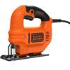BLACK+DECKER Seghetto alternativo 400W. Sistema di inclinazione per tagli a 45°. 230 V. KS501-QS
