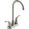 Peerless Tunbridge 2-Handle Bar-Prep Kitchen Sink Faucet, Stainless P288LF-SS